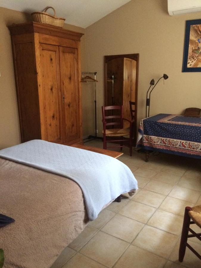Chambre Dans Villa Charmante Vallabrègues Екстериор снимка